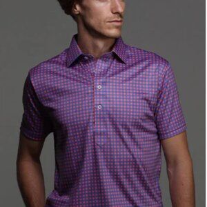 NWOT Collars and Co polo Mens LARGE